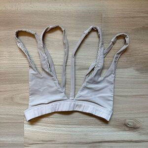 Acacia‎ Swimwear Cream Triangle Bikini Top